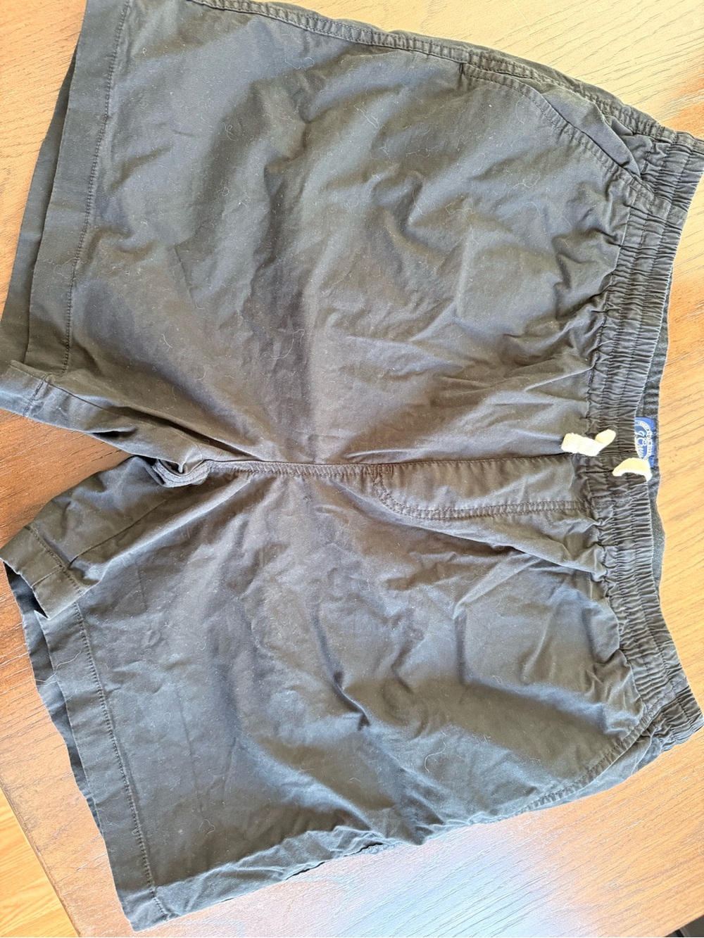 J. Crew Black Elastic Waist Pull-On Shorts